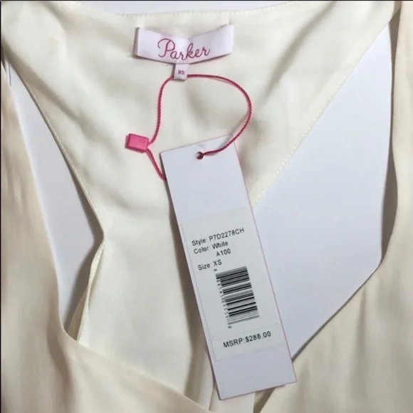 Parker Ruffle Razorback Dress NWT - Picture 6 of 8